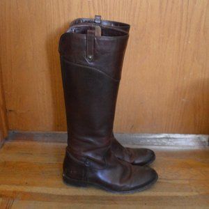 Frye Burgundy Boots - Size 10